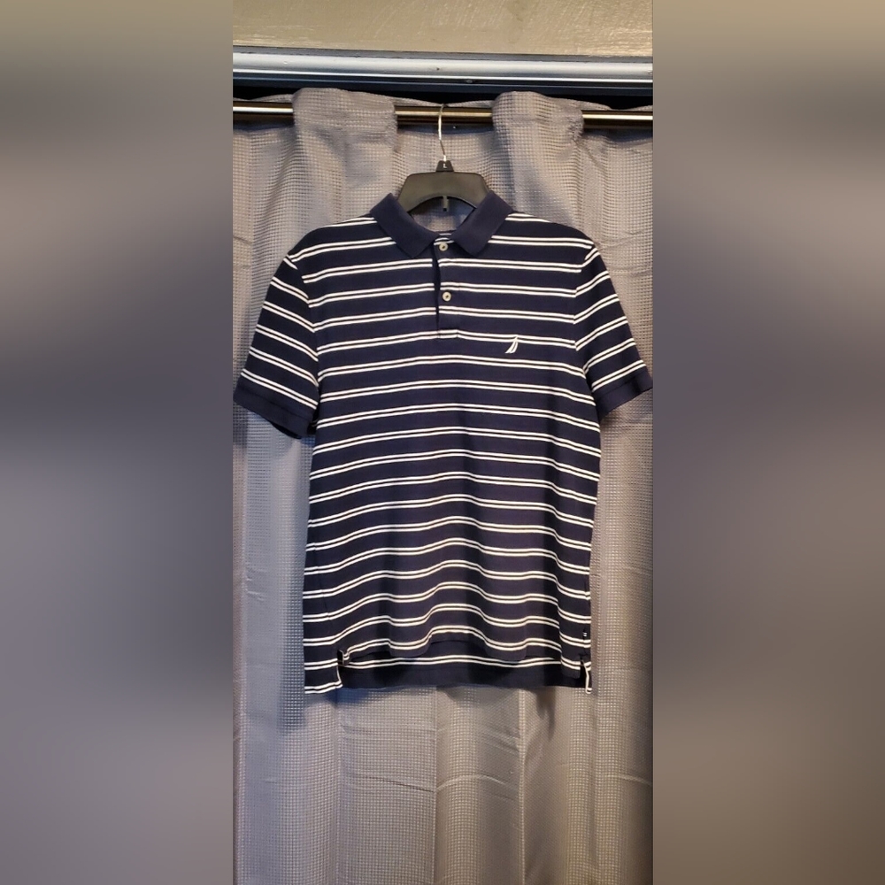 Nautical performance deck polo classic fit